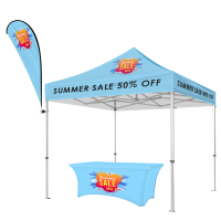 Commercial Pop Up Tents – Logo Printed 10x10