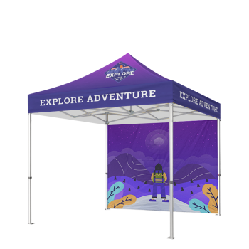 Custom 10x10 Pop Up Tent with Full-Color Printing – Perfect for Trade Shows & Outdoor Events