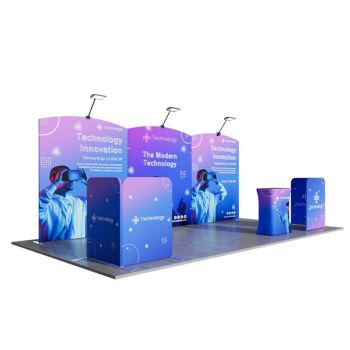 10x20ft Trade Show Booth Kit - C2