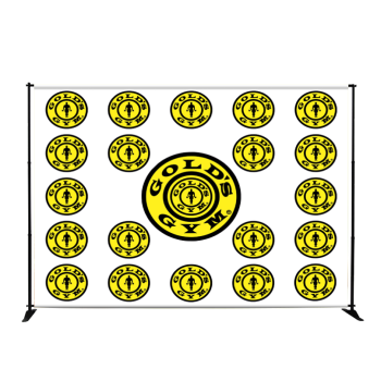 5ft x 6ft Step and Repeat Backdrop - Step and Repeat Banner Printing