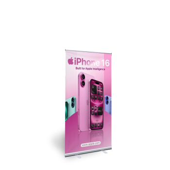 Compact portable banners with easy setup for events and brand promotions