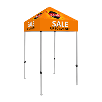 Durable 5x5 Pop Up Tent with UV-Protected 600D PU Polyester Canopy