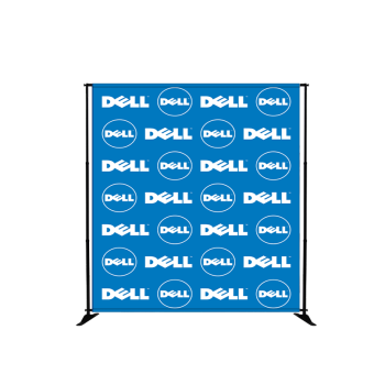 9'x8' Step and Repeat Adjustable Banner Stands - custom step & repeat banner