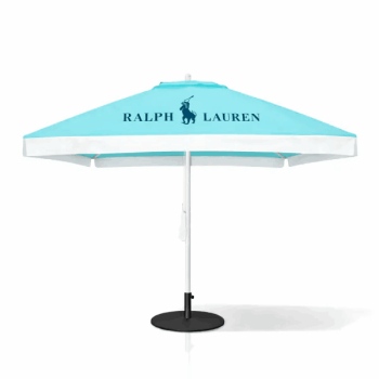 9.84x9.84ft Square Market Umbrella with Valances