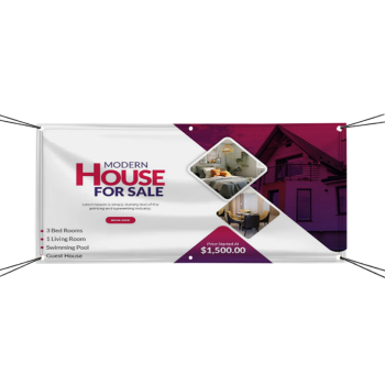 Premium Double-Sided Polyester Banner – Custom Fabric Display
