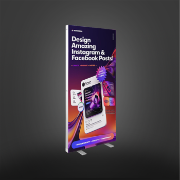 Durable outdoor light box signs designed for storefront advertising and event promotions