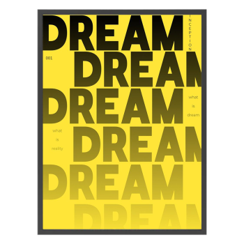 Professional 30"x40" snap frame for posters, advertisements, and promotional graphics, portrait or landscape.