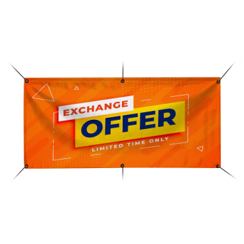 Eco-Friendly Indoor Banner – Reusable 13oz Vinyl Signage