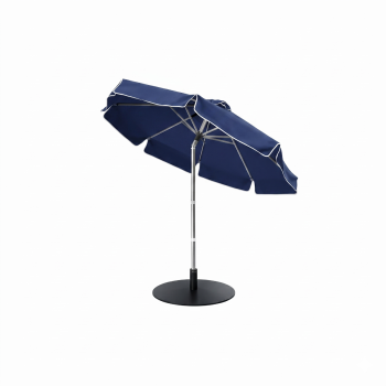 8.85x8.85ft Tilting Patio Umbrellas With Valances