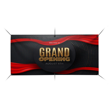 Grand Opening Custom Banner Front Display – Bold Graphics & Colors