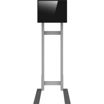 Freestanding Monitor Kiosk