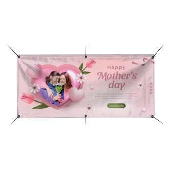 Custom Mother’s Day Banner by SignageBuzz – Reusable, weather-resistant, and fully customizable.