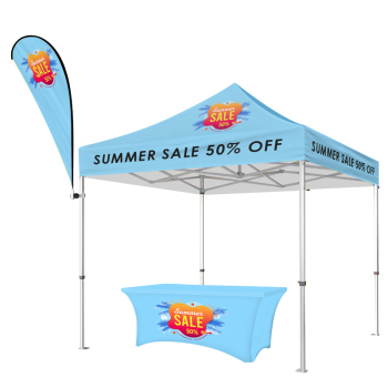 Commercial Pop Up Tents – Logo Printed 10x10